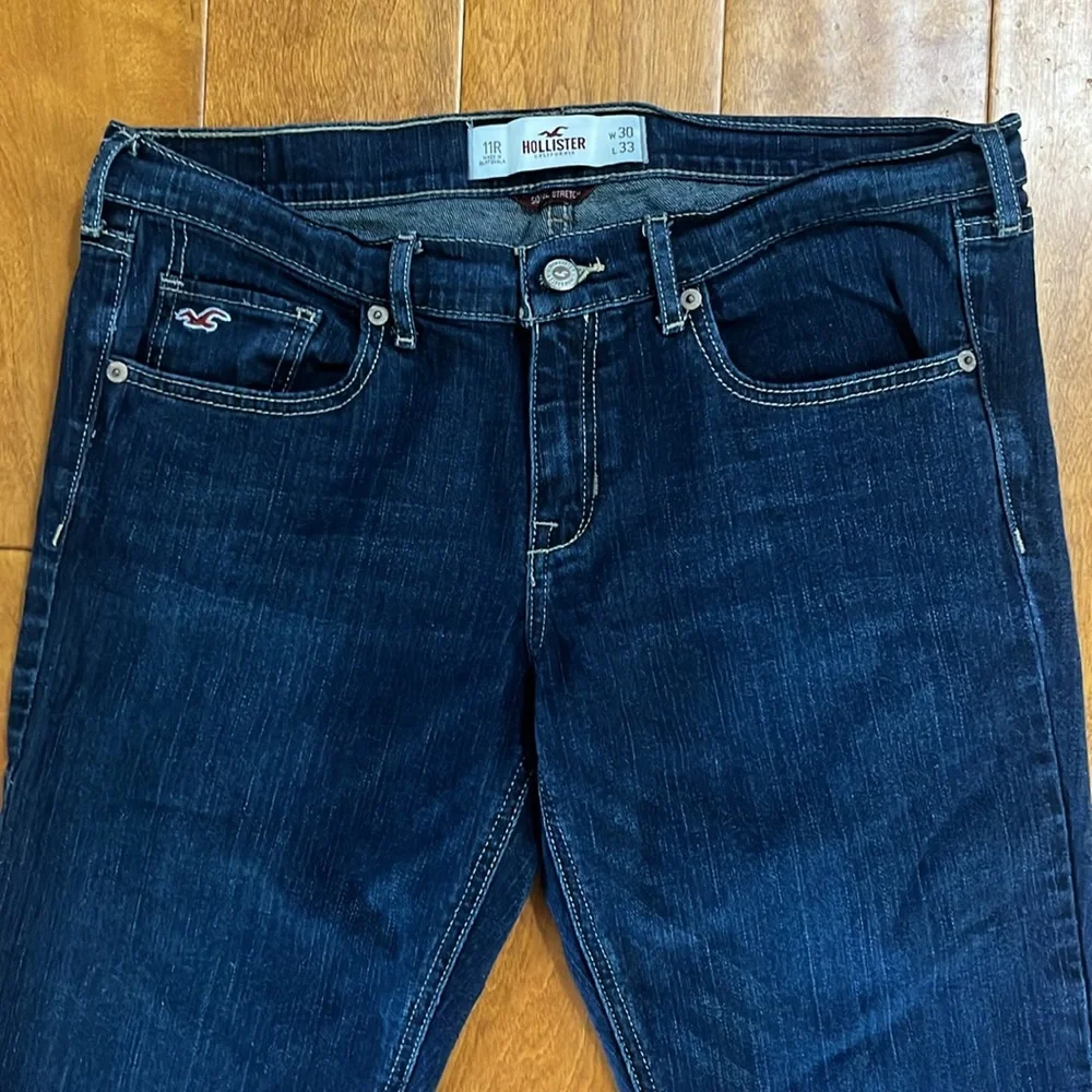 Hollister Y2K Social Stretch Venice Boot Cut Jeans Size 11R 30 x 33 Flare Casual